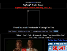 Tablet Screenshot of eliteteambuild.com